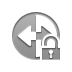 open, Lock, Protocol Gray icon