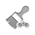 Brush, Binoculars, wide Gray icon