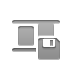 Diskette, height, match DarkGray icon