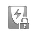 Lock, ups, open Gray icon