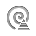 Spiral, pyramid Icon