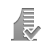 checkmark, Company Gray icon