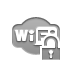 Lock, open, Wifi DarkGray icon