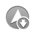 arrowhead, Up, Down DarkGray icon