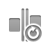 horizontal, Reload, evenly, space DarkGray icon
