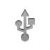 Usb Gray icon