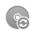 Cd, Disk, refresh DarkGray icon