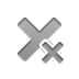 cross DarkGray icon