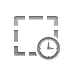 Rectangular, Clock, Selection Icon