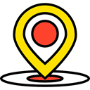 signs, Map Location, map pointer, pin, Map Point, placeholder Black icon