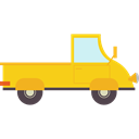 distribution, transport, vehicle, van, Delivery Black icon
