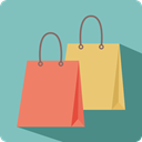shopping bag, Supermarket, commerce, Bag, Shopper, shopping, Business MediumAquamarine icon