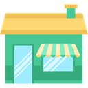 buildings, Business, store, Restaurant, Shop MediumAquamarine icon