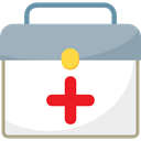 doctor, hospital, Health Care, first aid kit, medical DarkGray icon