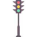 Road sign, Traffic light, light, Stop Signal, buildings, stop, Business Black icon