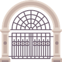 Door, Gate, Access DimGray icon