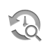 zoom, backup Gray icon