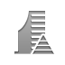 Company, pyramid Gray icon