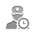 Watchman, Clock Gray icon