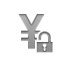 sign, Lock, open, Currency, yen Icon