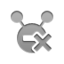 cross, Vpn DarkGray icon