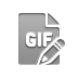 Format, File, pencil, Gif Icon