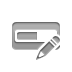Bar, pencil, progress DarkGray icon