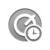 Audio, Clock DarkGray icon