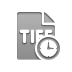 File, Format, Tiff, Clock Icon