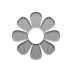 Flower DarkGray icon