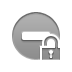 Lock, delete, open DarkGray icon