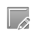 pencil, square DarkGray icon