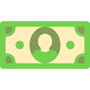 Currency, Notes, commerce, Cash, Business, Money YellowGreen icon