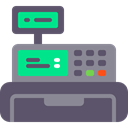 store, payment, commerce, cashbox, Shop, Business DimGray icon