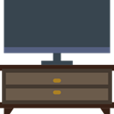Tv, television, monitor, screen, technology DarkSlateGray icon