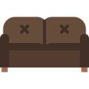 Rest, relax, sofa, furniture, couch DarkOliveGreen icon