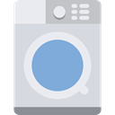 cleaning, wash, Clean, Electrical Appliance, washing machine, washing, Housekeeping Gainsboro icon