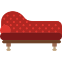 Armchair, Comfortable, sofa, livingroom, furniture Black icon