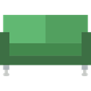 Comfortable, sofa, furniture, Armchair, livingroom MediumSeaGreen icon