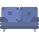 Armchair, furniture, livingroom, Comfortable, sofa SlateGray icon