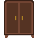 furniture, bedroom, Closet, storage DarkOliveGreen icon
