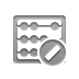cancel, Abacus DarkGray icon