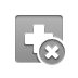 Close, red, cross DarkGray icon