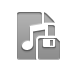 Diskette, playlist Icon