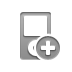 Add, ipod Gray icon