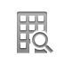 Building, zoom Gray icon