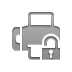 Lock, open, Fax Icon