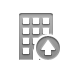 Building, building up, Up DarkGray icon