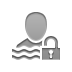 open, Lock, swimming DarkGray icon