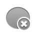 Close, Ellipse DarkGray icon